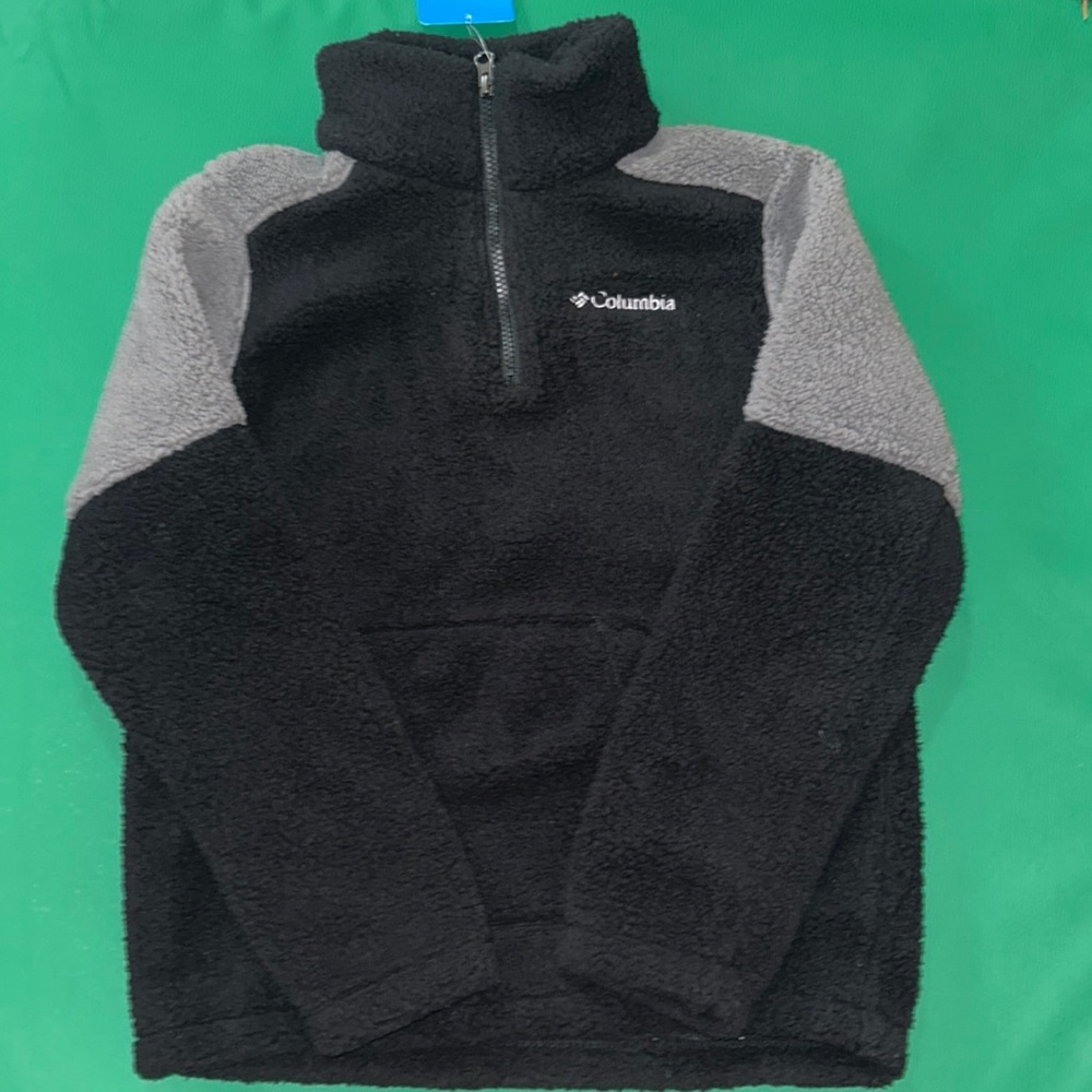 Columbia Boy’s Rugged Ridge III Sherpa 1/2 Zip Pullover